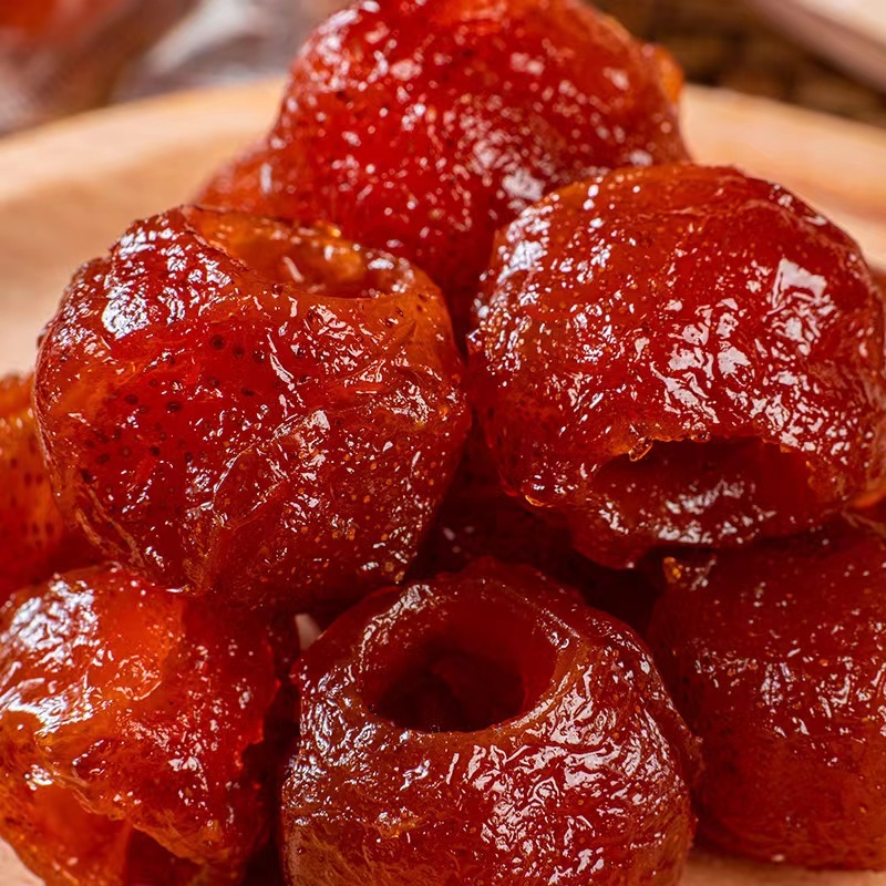 Certified Wholesale Dried Fruits Product Air Dry Fruit Vacuum Freeze-dried Hawthorn Seedless Natural Berry Whole