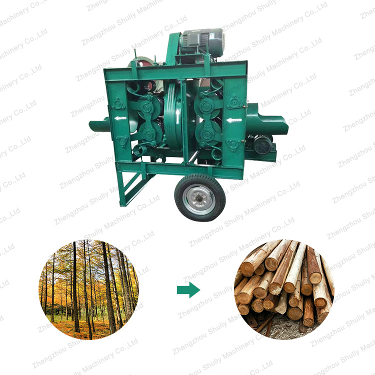 High performance wood logs peeling machine for sale