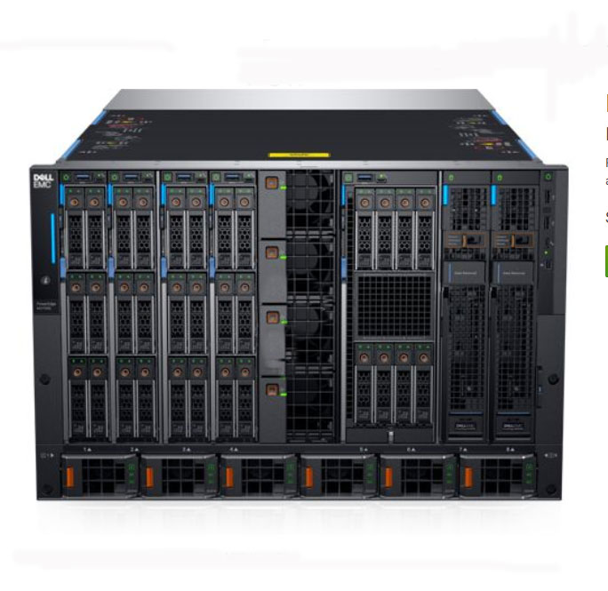 DELL PowerEdge MX740c компьютер Sled модульный лопастной сервер