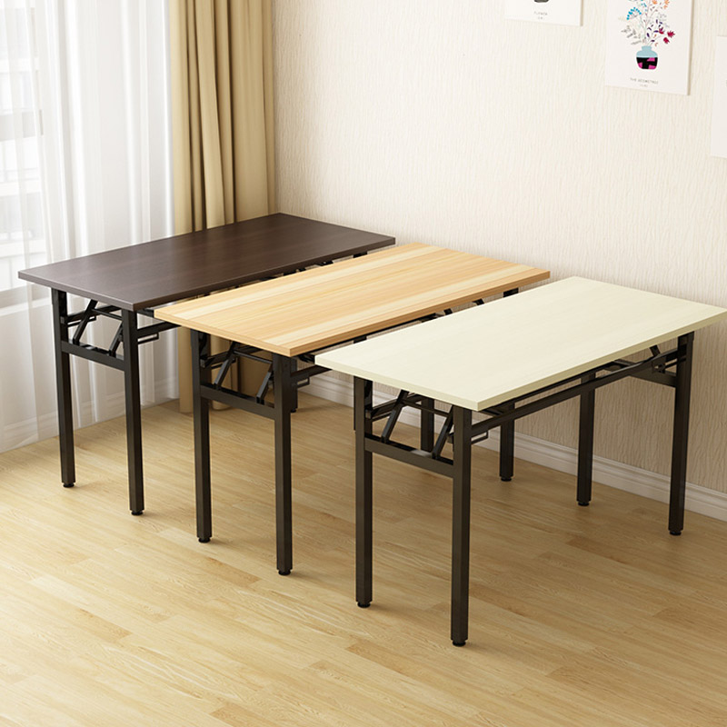 Outdoor Modern new design computer desk portable wood Office foldable camping folding table