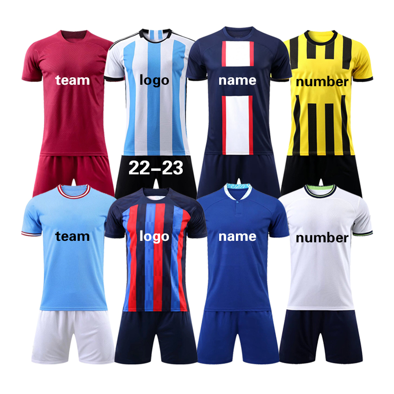Thai World Cup Football Jersey, Team Club Fans, Player Version, Uniform Soccer Shirt, Wholesale, top, 2022