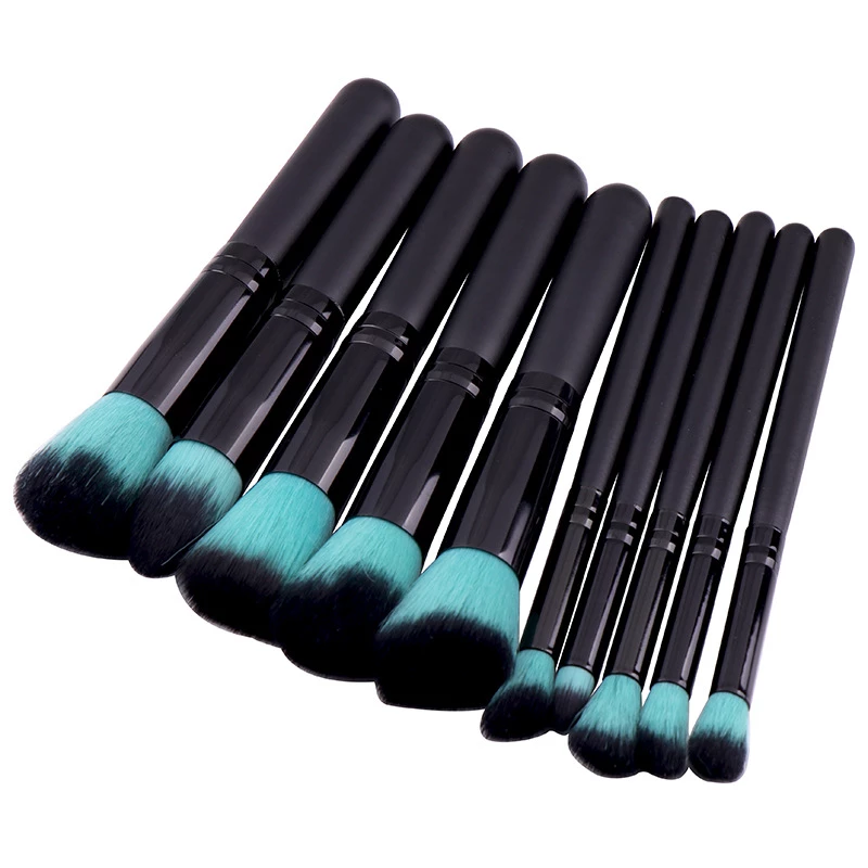 China Vendor Soft Vegan Hair Private Label Your Own Brand Gothic Makeup Brushes