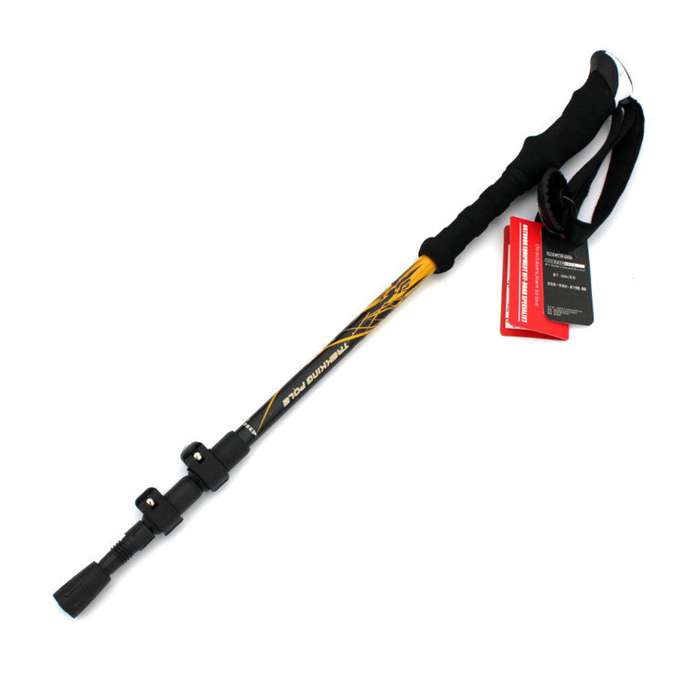 Wholesale 7075 aluminum variable trekking pole adjustable lightweight hiking sticks trekking pole walking