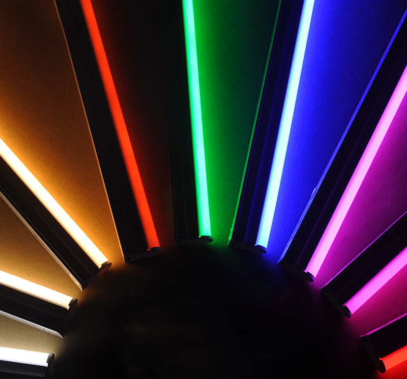 Высокая яркость изменение цвета RGB интегрированная Светодиодная лампа для вечеринки сада дома