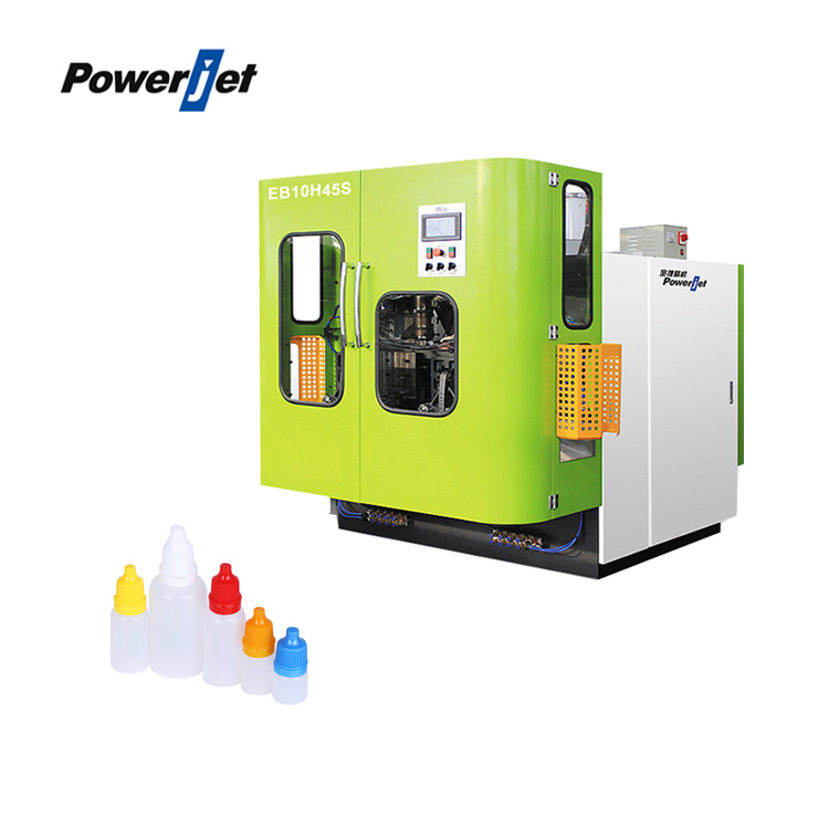 Powerjet pp pe small plastic 10ml extrusion blow molding machine with ce