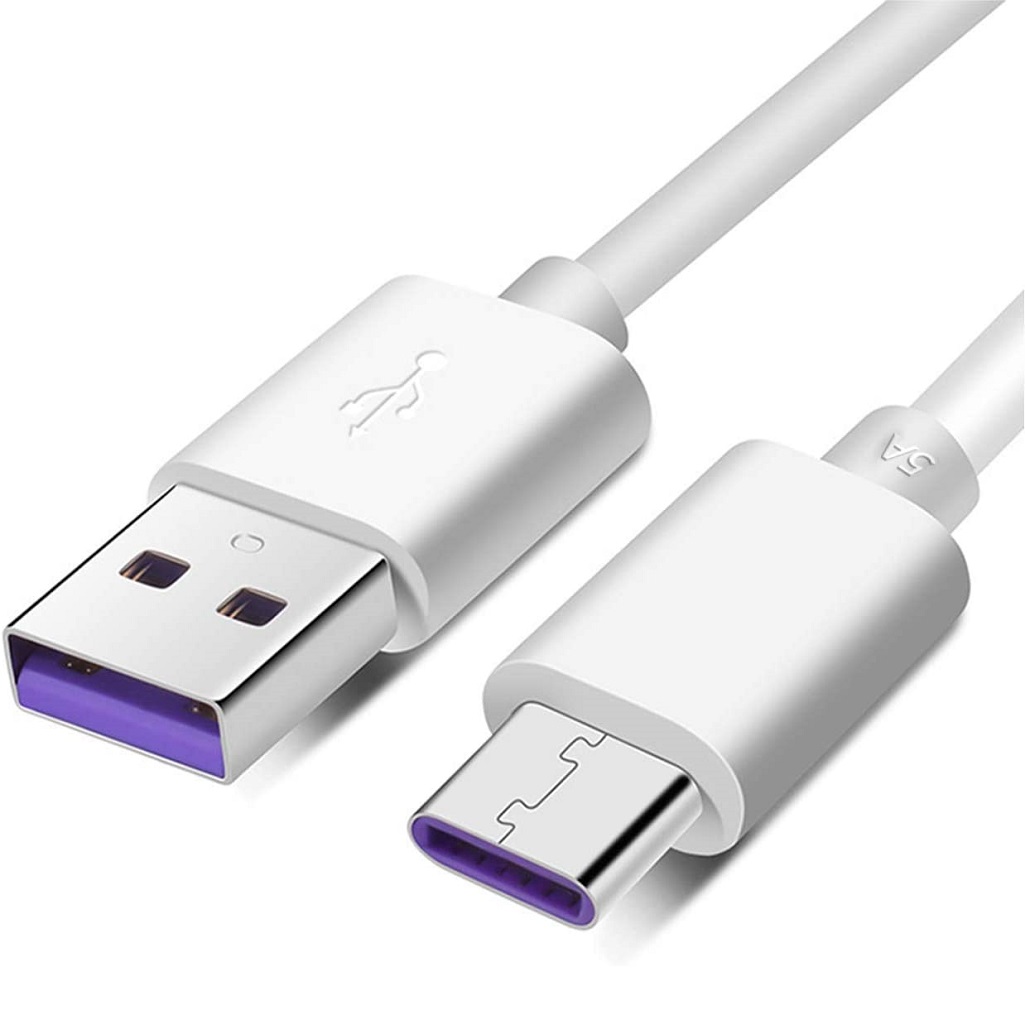 1 м USB C Тип 5A белый кабель для быстрой зарядки