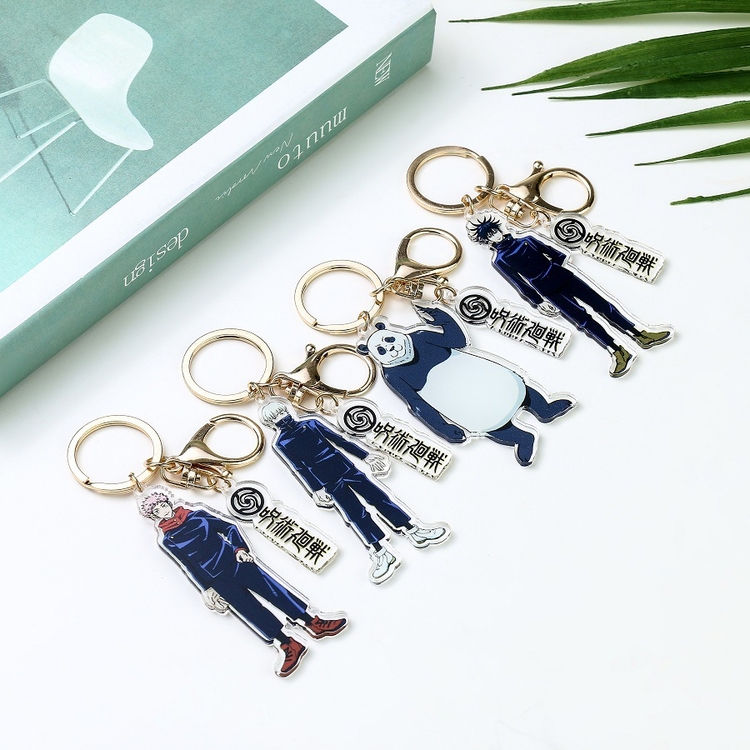 Jujutsu Kaisen New Products Key Chain Personalized Custom Printed Acrylic Japan Anime Metal Keychain