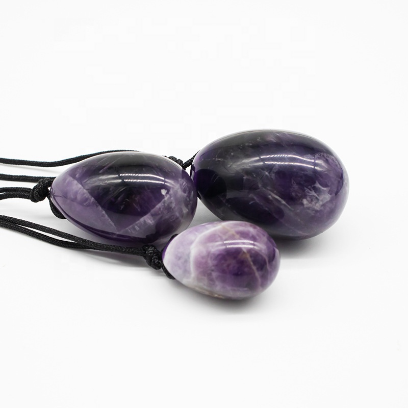 Wholesale natural yoni eggs carved kegel yoni eggs for women vaginal exercise