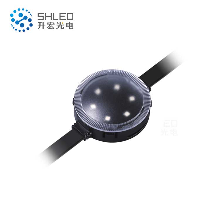 Хит продаж, RGB полноцветный 5050 SMD Светодиодный точечный светильник DMX512, 6 чипов, светодиодный пиксельный Точечный светильник, акриловый задний знак, 24 В, высокая мощность