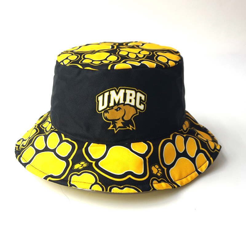custom sublimated blank solid color reversible kids raw bucket hat uv protection fishing bucket hats bulk cotton cap