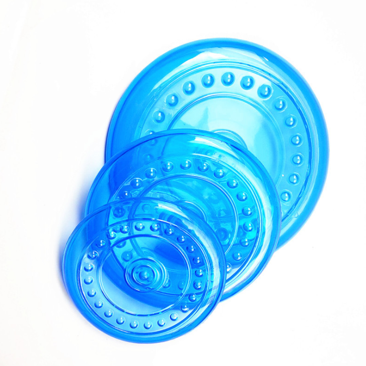 Pet flying disc toy TPR soft bite resistant easy throw dog flying pan outdoor training dog supplies