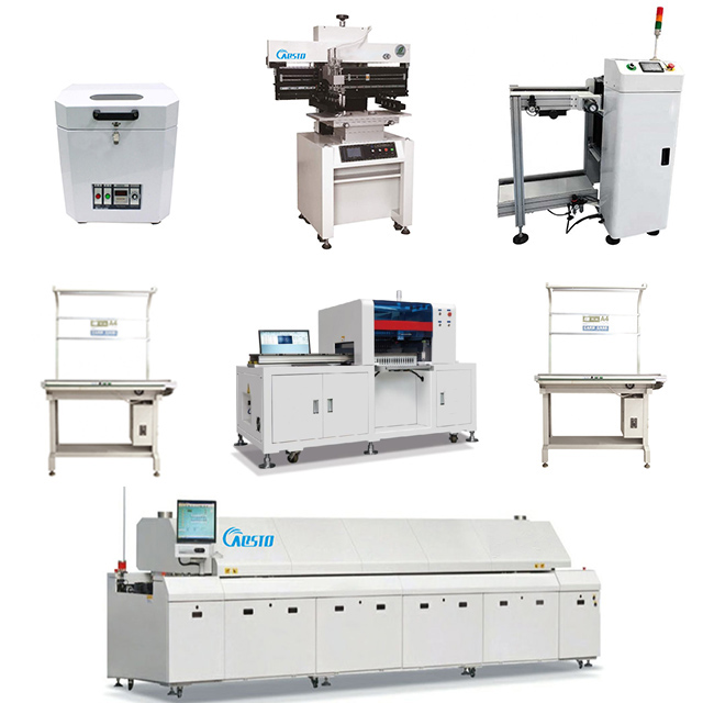 Автоматическая производственная линия SMD/SMT, машина для производства светодиодных печатных плат