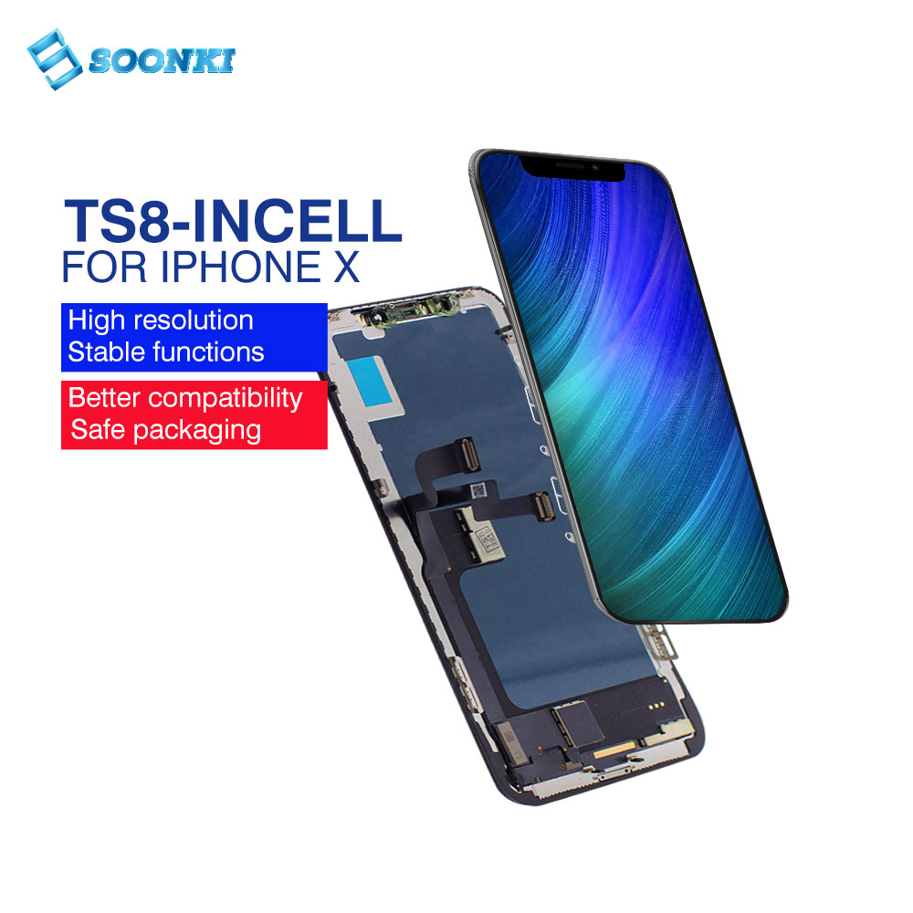 Бесплатные образцы ЖК-дисплея TS8 incell phone экран Замена X экран оптовая продажа мобильных телефонов экран LCDs для iphone X XR XS 11