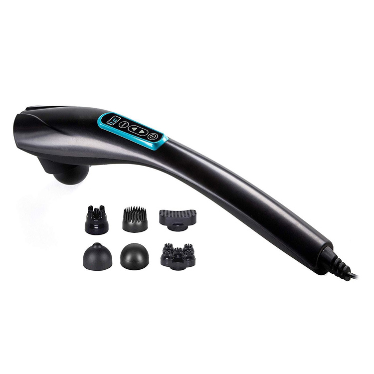 Cordless Rechargeable Electric Percussion for Deep Tissue Muscle & Body Massage with Powerful Motor