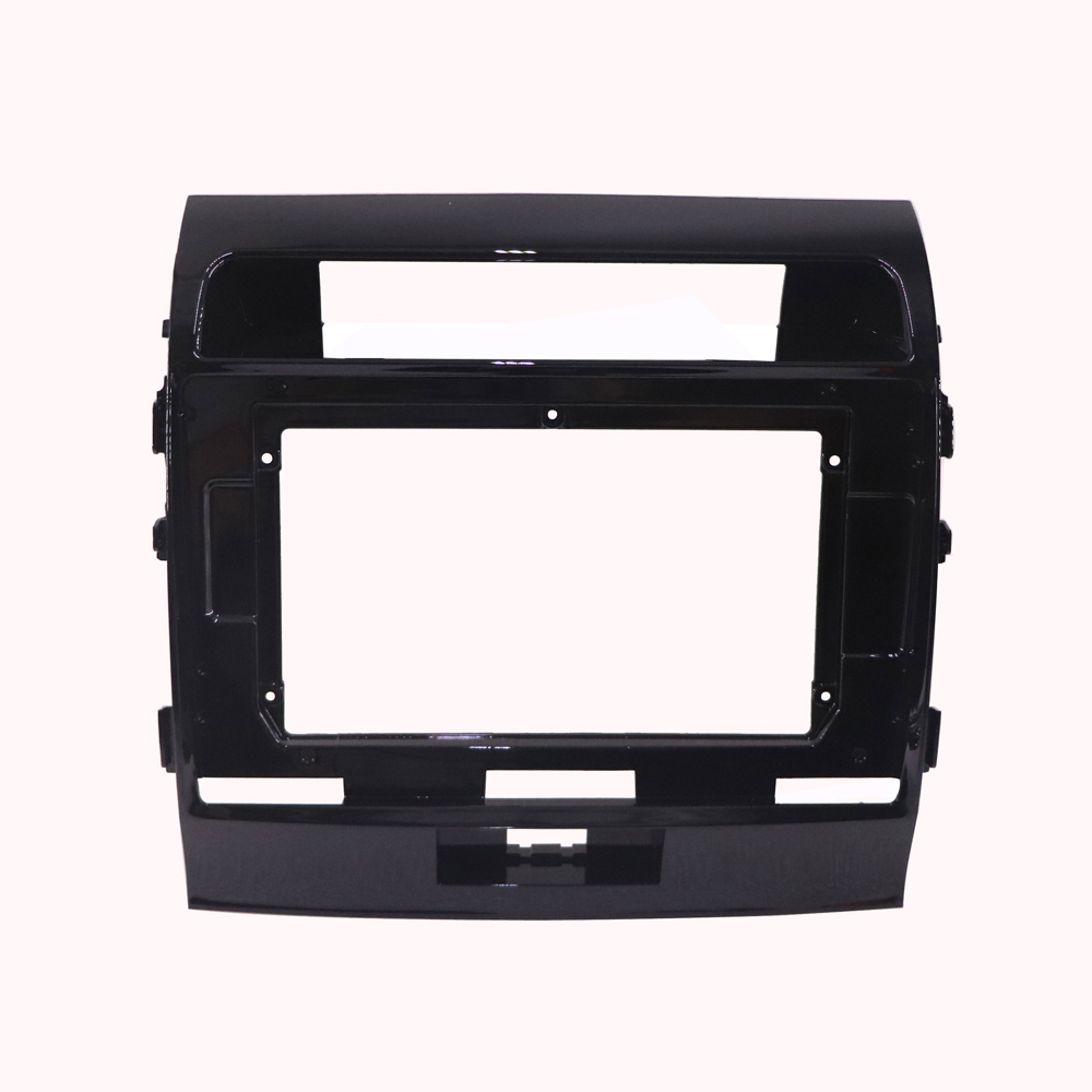 10'' car radio dashboard frame fascia for mounting car panel DVD frame for Toyota Land Cruiser 2008-2015
