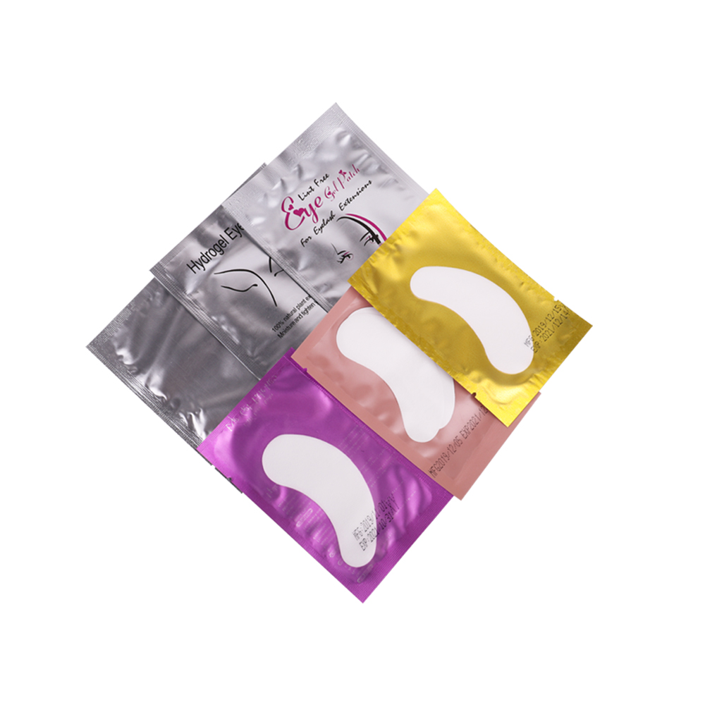 Private Label Lash Extension Primer Pad Hydrogel Gel Under Eye Lash Hand Pads