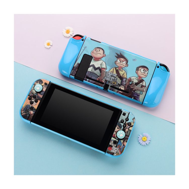 Цветной защитный чехол для игровой консоли Nintendo Switch, тонкий защитный чехол для ПК Switch