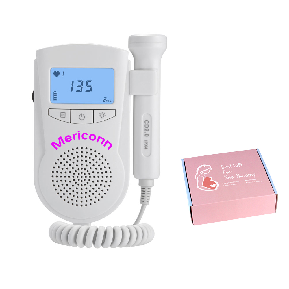 Wholesale Pocket Fetal Doppler Prenatal Baby Heartbeat Monitor