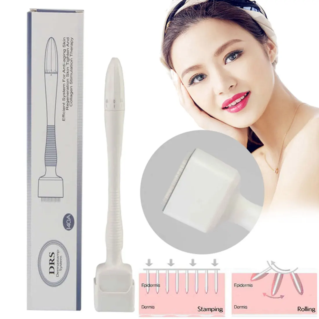 trending hot products Ice Roller Massager 540 Beauty Derma Micro Needles Titanium Mezoroller Micro-needling 0.25 For Skin Care