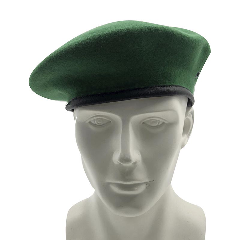 High quality autumn and winter beret cap men 100% woolen green military berets caps