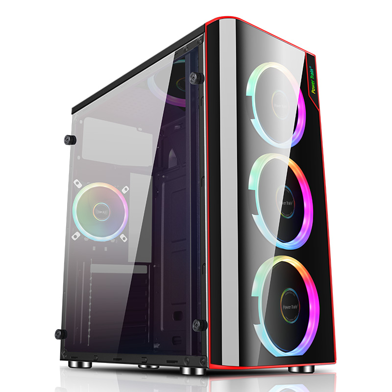 YGDREAM акриловая доска стальная пластина Настольный RGB игровой ПК чехол RGB компьютер ПК чехол