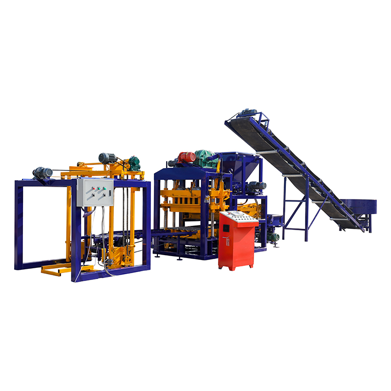 QT4-25 Very Small Machines Making Small Block Machine Interlocking Concrete Blocks Molds In China For Pakistan Long Service Life