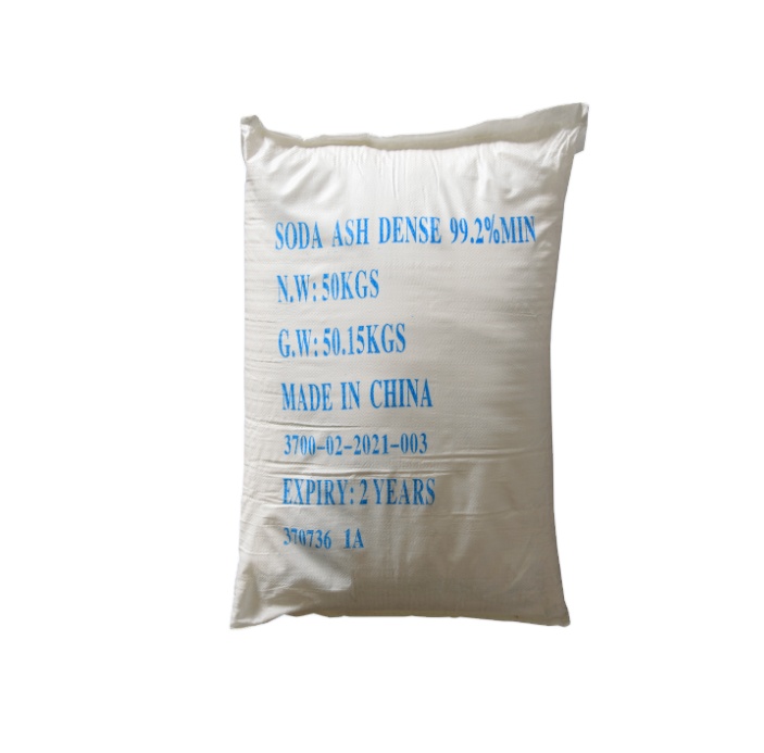 Soda ash dense 50kg/bag