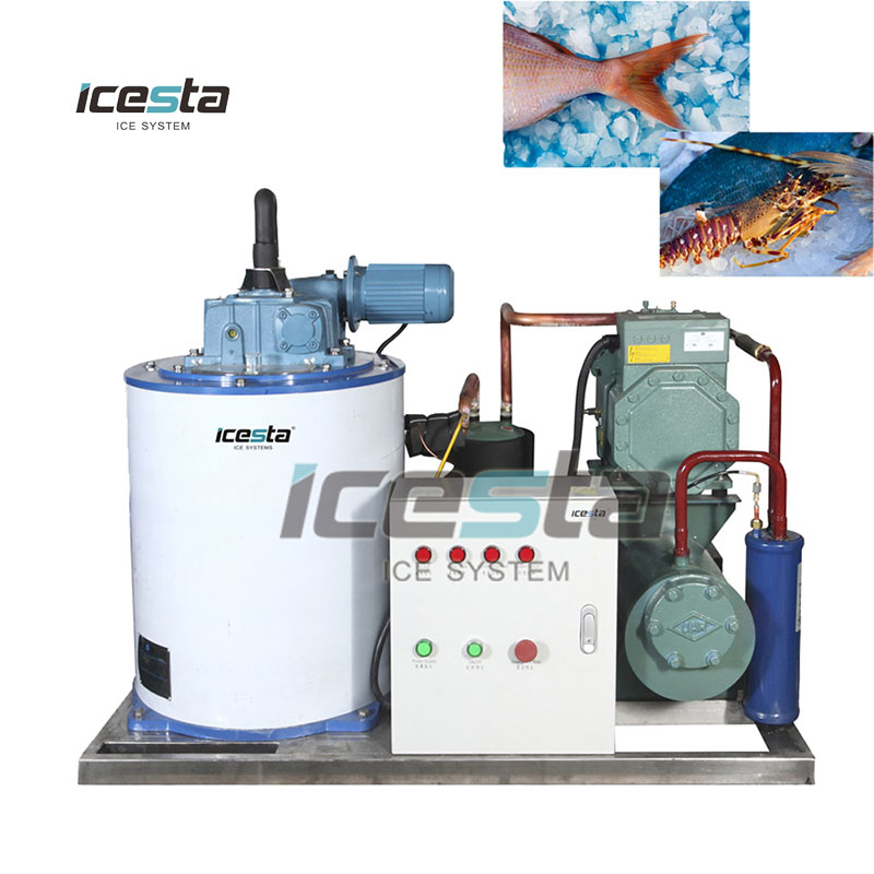 1 to 3 t day 10ton day 300kg salt water 5000kg day air condensing flake ice machine
