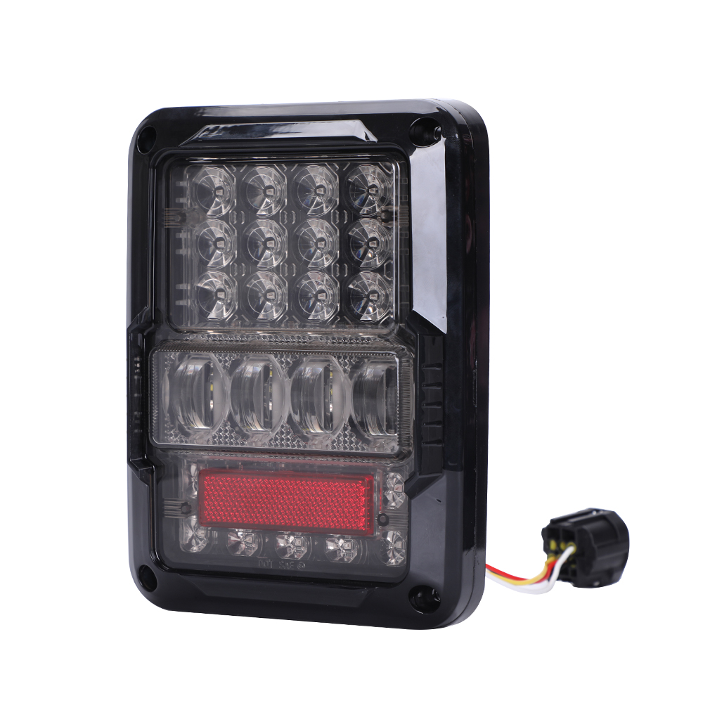 Loyo High Quality Led Tail Lamps Car Tail Light 12V 30W Reversing Tail Light Break Drl Turning Light For Jeep Jk 2018+