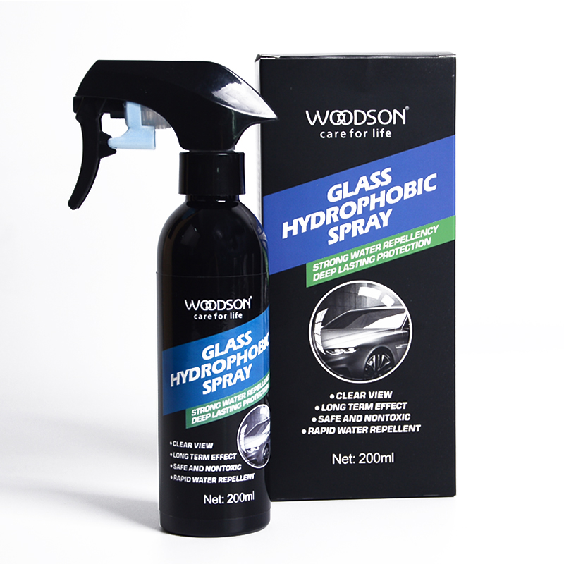 200ml Glass Cleaner and Rain Repellent Cleans & Repels glass hydrophobic spray and cars Anti-fog glass spray