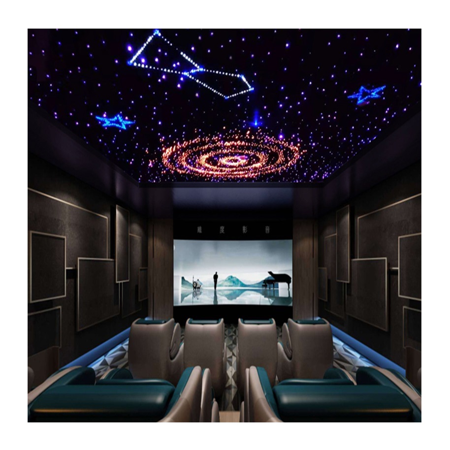 Fiber Optic Light Star Ceiling Light Low Loss Customized is Available