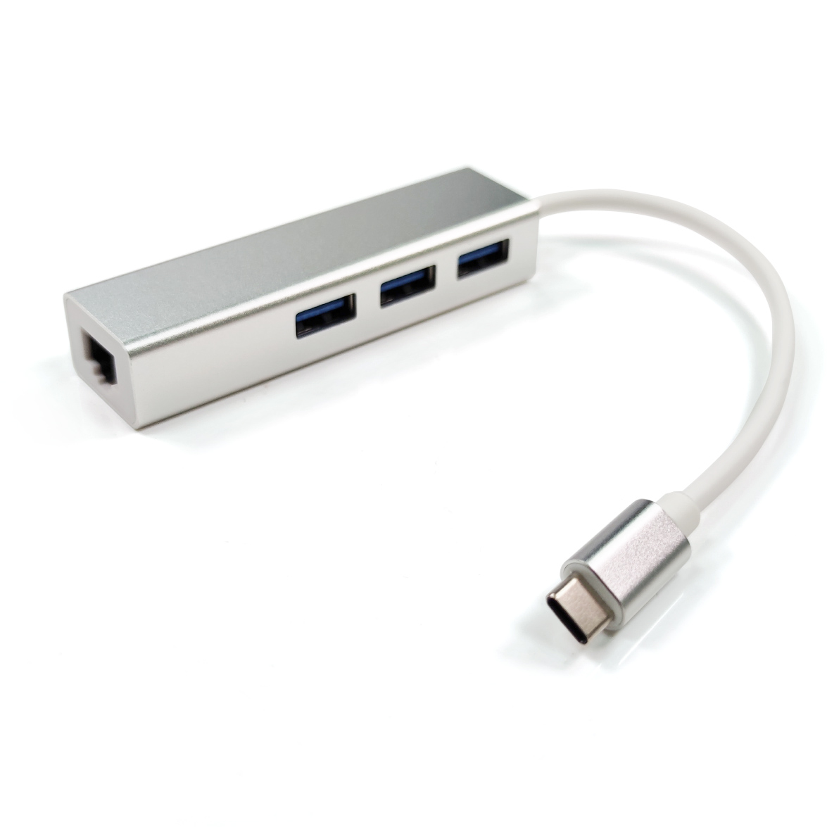 USB 3,1 USB-C Type-C к сетевому кабелю концентратор 3 порта USB 3,1 RJ45 адаптер type-c к RJ45