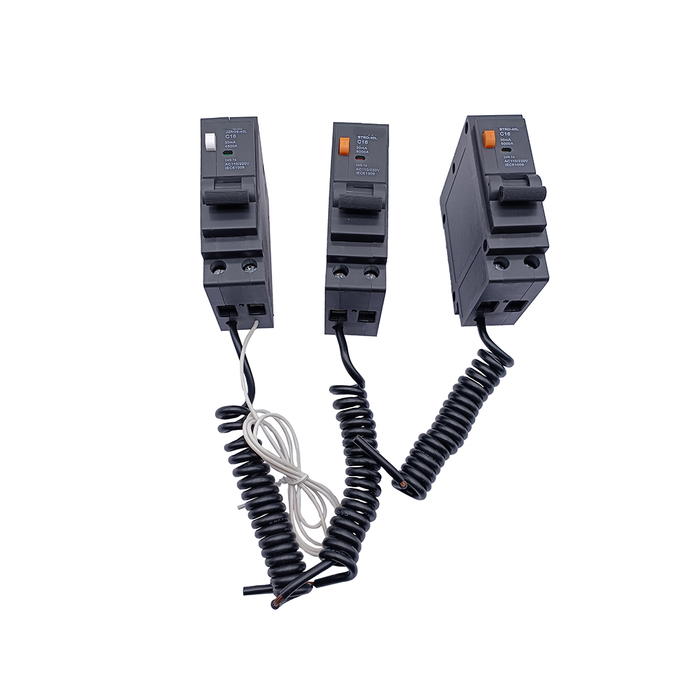 Оптовая цена 110v 220v остаточный ток Выключатель 50/60Hz RCBO