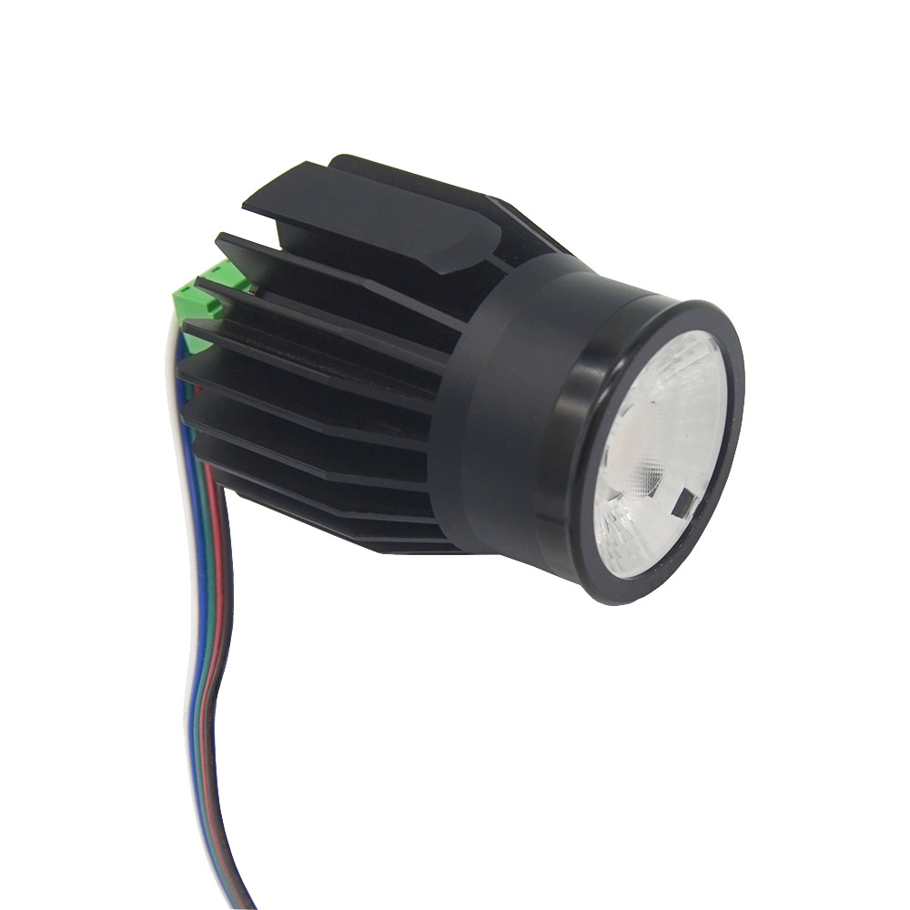 Flexible Ceiling Downlight For Smart Home KNX kosten 24VDC RGBW Mixed Light PWM Loxone einbaustrahler mr16 Spot