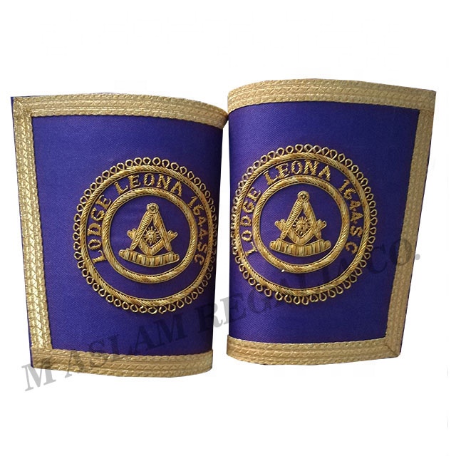 Перчатки домик Leona Masonic Regalia шотландский РИТ