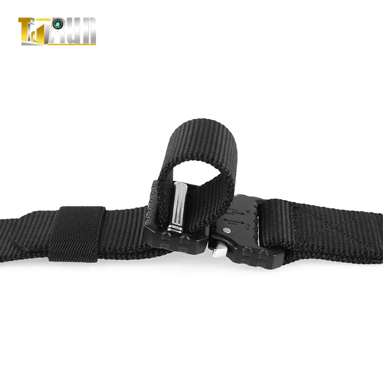 Tactical buckle keychain plates and buckles of the american military grade polymer buckle nylon belt