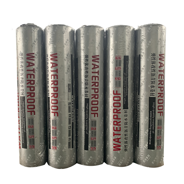 SBS modified asphalt waterproof coil is widely used for custom sizes