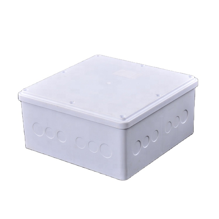 Foshan Langli электрические серии пластиковые продукты 12x10x4 ПВХ распределительная коробка Водонепроницаемая коробка