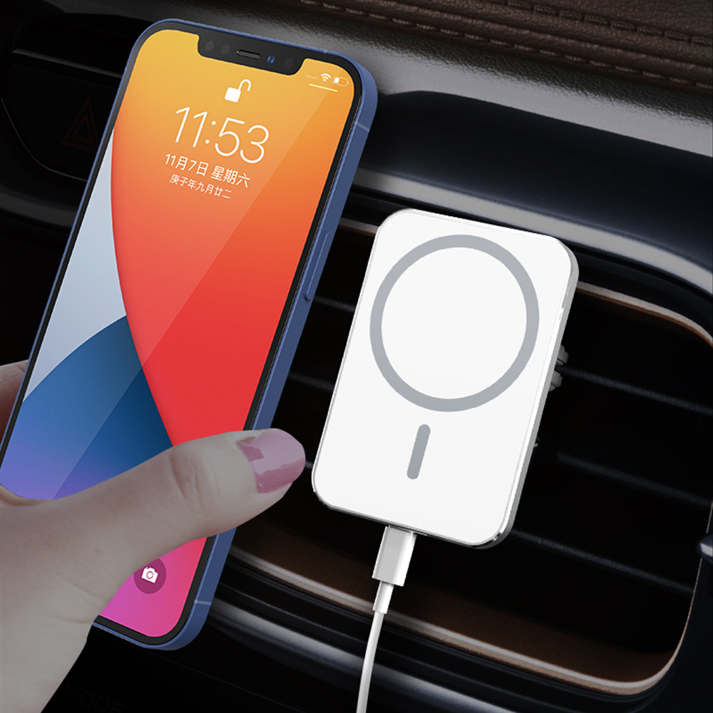 fast car charger 2021 usb car wireless charger 15w 12v Portable car phone charger