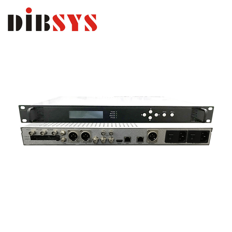 Professional Satellite IPTV deocder 4K with Multiple Analog and Digital Outputs