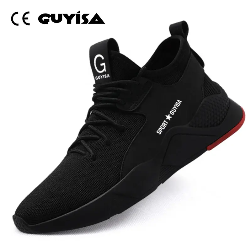 security Puncture-proof Anti-slip Lightweight Breathable construction men safety shoes with steel toe / safty shoes