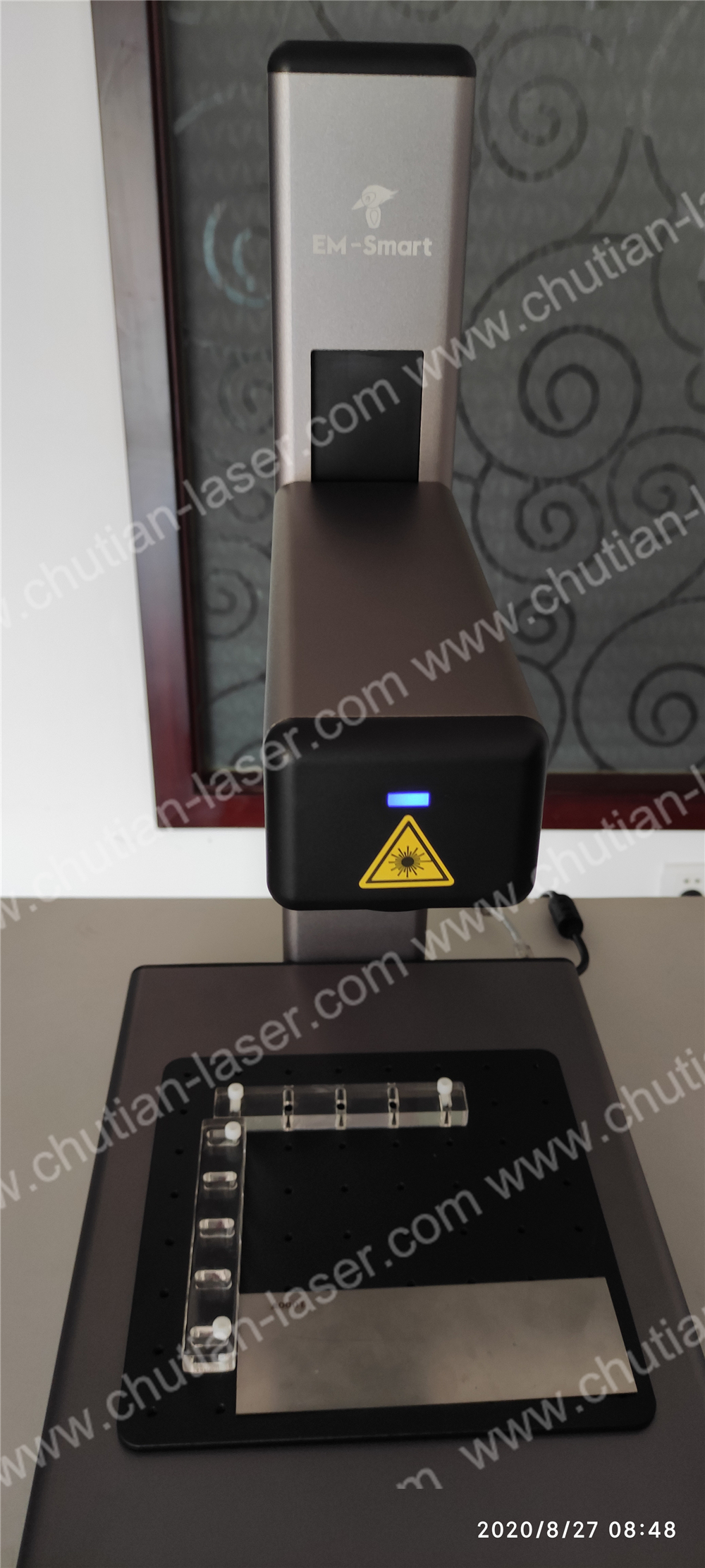 EM Smart Desktop 20watt Smallest Laser Engraving Machine with NW 10KG