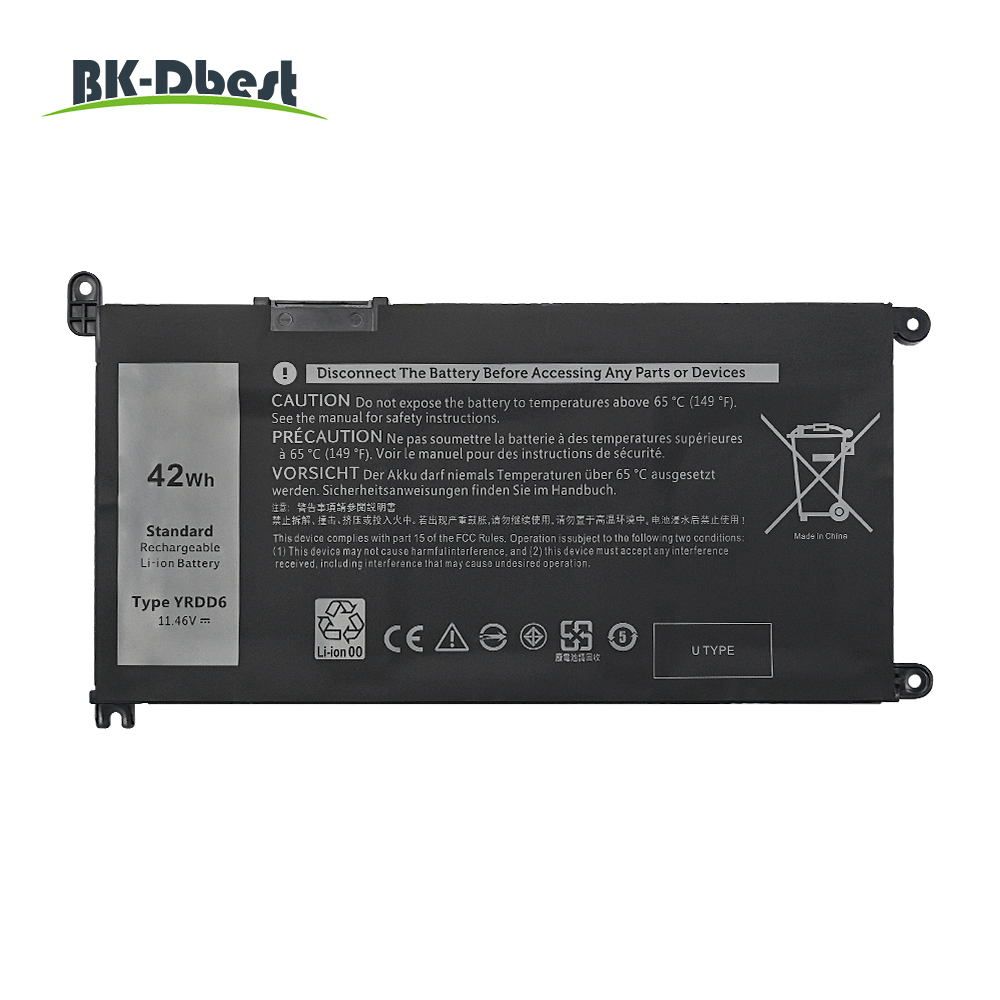 BK-Dbest YRDD6 Laptop Battery Replacement for Dell Inspiron 5481 5482 5485 5491 2-in-1 5493 5584 5593 3493 3582 3593 3793 5480