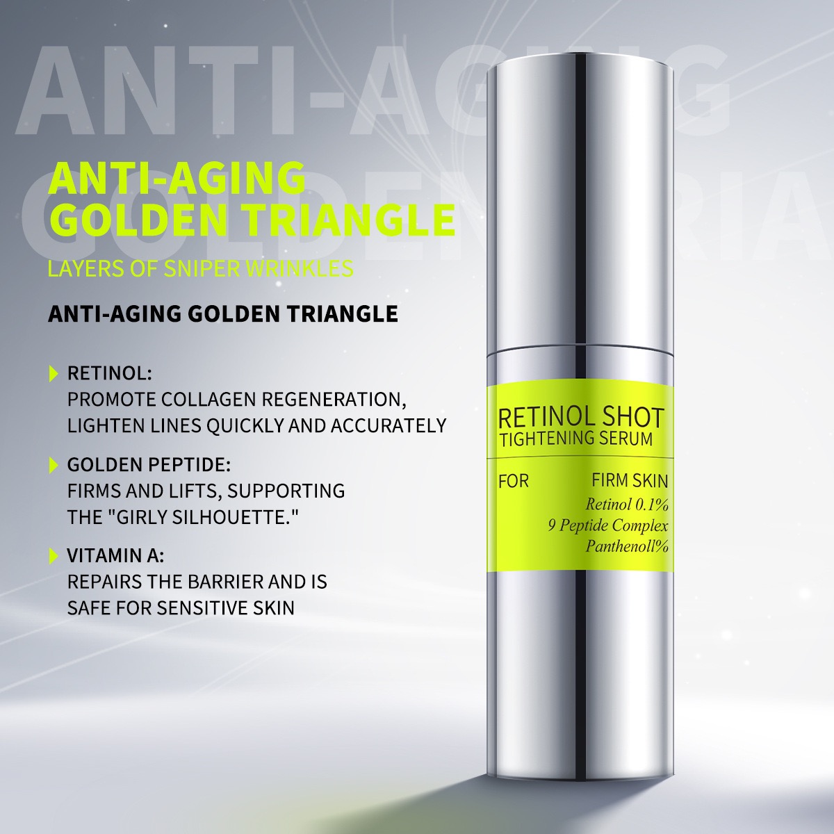 High-quality Facial Care Moisturizing Anti-aging Product Makes Skin More Elastic Firming Essence