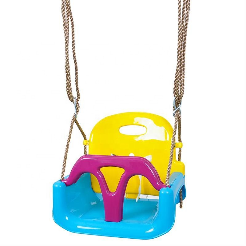2021 Wooden Swing Seat with Rope fashion Foldable Plastic Outdoor Swing toddler swing seat