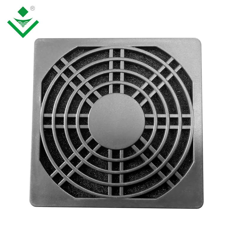 plastic fan guard 120mm fan guard black color 5 inch fan cover