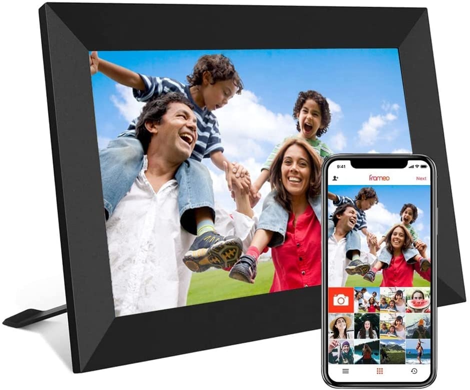 Горячая распродажа 10 дюймов ips wifi cloud зарузка Видео android цифровая фоторамка с frameo