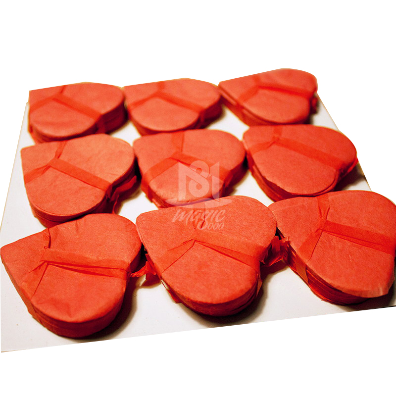 Snowstorm -- Heart Shape funny magic teaching material magic trick high quality party performance Mental magic