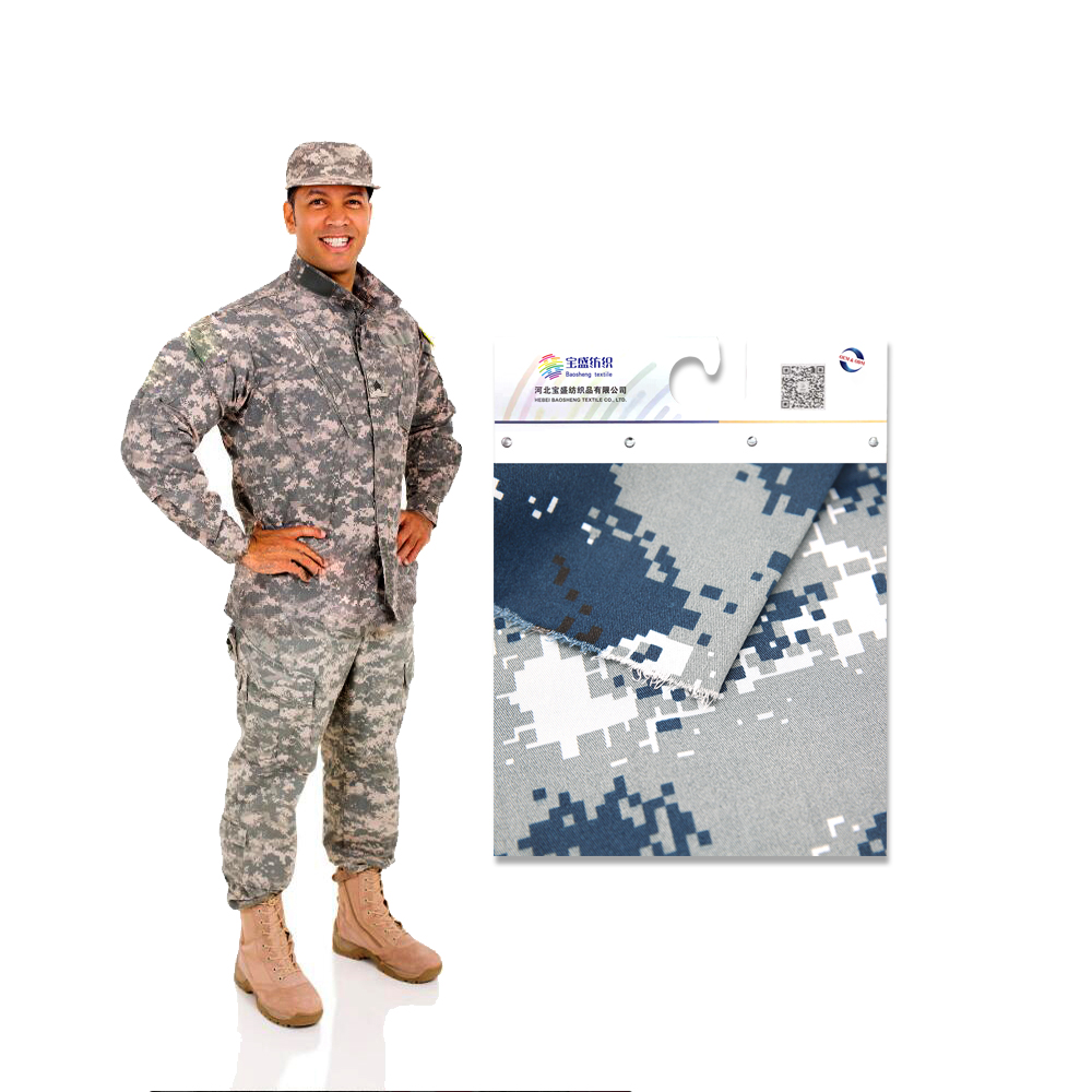 Wholesale tc 6535 breathable waterproof ripstop marine camouflage fabric