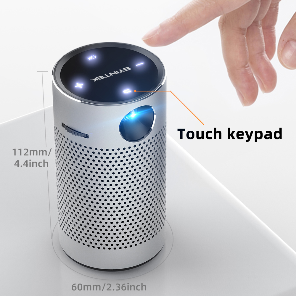 BYINTEK P7 умный портативный Wi-Fi лазерный мини DLP светодиодный карманный проектор для 4K 3D кинотеатра